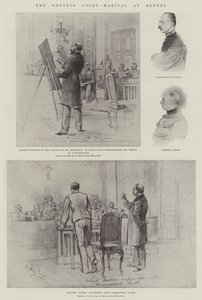 The Dreyfus Court-Martial at Rennes by Melton Prior